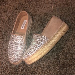 STEVE MADDEN SPARKLY PLATFORMS